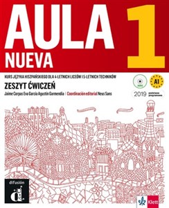 Picture of Aula Nueva 1 Zeszyt ćwiczeń z płytą CD Liceum i technikum