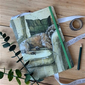 Picture of Notatnik z gumką A5 LCN24 Pies Walter