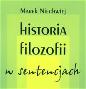 Obrazek Historia filozofii w sentencjach