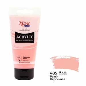 Obrazek Farba akrylowa peach 435 75ml