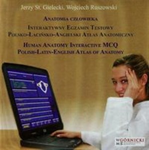 Obrazek Anatomia człowieka Interaktywny egzamin testów polsko-łacińsko-angielski atlas anatomiczny