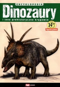 Obrazek Encyklopedia Dinozaury i inne prehistoryczne kręgowce. Książka + figurka
