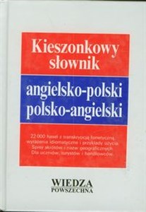 Obrazek Kieszonkowy słownik angielsko-polski polsko-angielski