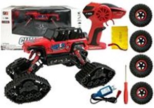 Picture of Jeep zdalnie sterowany R/C czerwony 4x4
