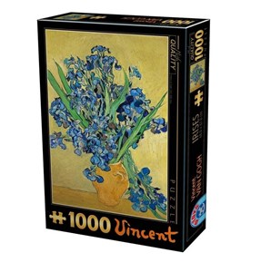 Picture of Puzzle 1000 Van Gogh, Irysy w żółtym wazonie