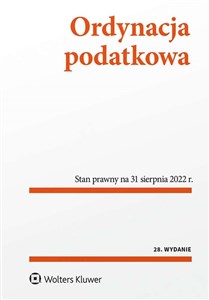 Picture of Ordynacja podatkowa Przepisy