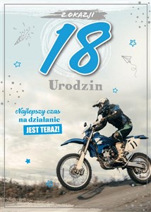 Obrazek Karnet Urodziny 18