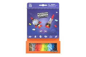 Obrazek Plus-Plus Puzzle By Number Activity Pad Kosmiczny