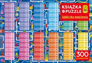 Obrazek Książka i puzzle Tabliczka mnożenia