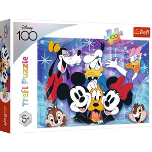 Obrazek Puzzle 100 W świecie Disney jest wesoło 16462