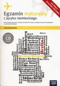 Obrazek Egzamin maturalny z języka niemieckiego Poziom podstawowy z płytą CD Przykładowe arkusze i zestawy do matury ustnej i pisemnej