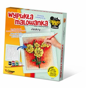 Picture of WYPUKŁA MALOWANKA KWIATY JASKRY 69004