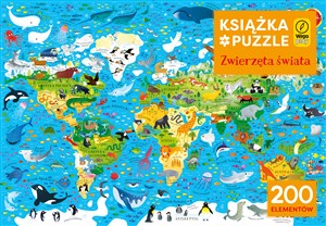 Picture of Książka i puzzle Zwierzęta świata