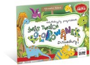 Obrazek Edukacyjny przystanek: Świat twoich kolorowanek Dinozaury!