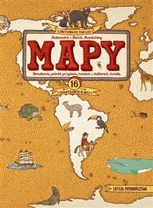 Obrazek Mapy Edycja pomarańczowa Obrazkowa podróż po lądach, morzach i kulturach świata