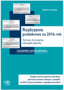 Picture of Rozliczenie podatkowe za 2016 rok Terminy formularze obowiązki płatnika