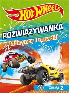 Picture of Hot Wheels Rozwiązywanka. Labirynty i zagadki. Zeszyt 2
