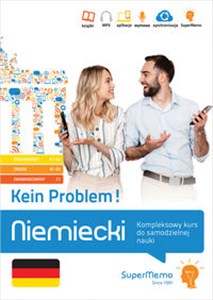 Picture of Niemiecki Kein Problem! Kompleksowy kurs A1-C1 do samodzielnej nauki (poziom podstawowy, średni