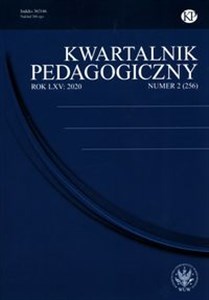 Obrazek Kwartalnik Pedagogiczny 2/2020