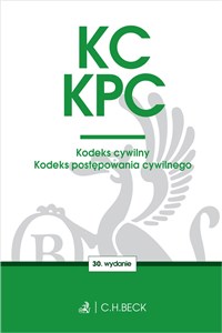Obrazek KC KPC Kodeks cywilny Kodeks postępowania cywilnego Edycja Sędziowska