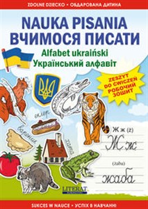 Obrazek Nauka pisania Alfabet ukraiński Вчимося писати. Український алфавіт