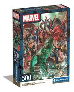 Obrazek Puzzle 500 Compact The Avengers 35546