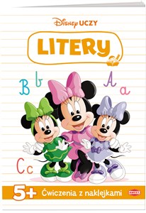 Picture of Disney uczy Minnie Ćwiczenia z naklejkami Litery