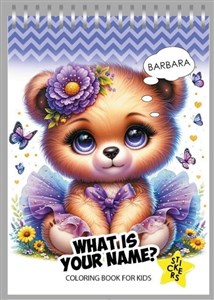 Obrazek Kolorowanka 105x148 z naklejkami Urocze zwierzątka