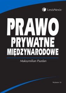 Picture of Prawo prywatne międzynarodowe