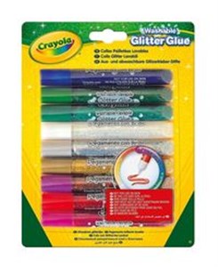 Picture of Crayola Klej brokatowy 9 sztuk