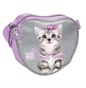 Obrazek Torebka Studio Pets szaro-fioletowa