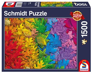 Obrazek Puzzle 1500 PQ Kolorowe liście 111096
