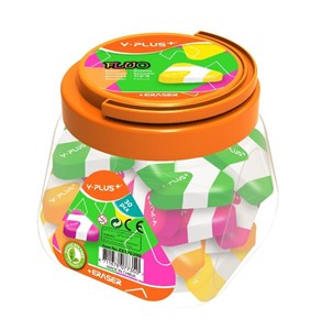 Obrazek Gumka neonowa Fluo (30szt)