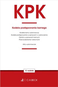 Obrazek KPK. Kodeks postępowania karnego oraz ustawy towarzyszące