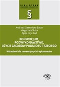 Konsorcjum... - Andrzela Gawrońska-Baran, Małgorzata Skóra, Agata Hryc-Ląd -  Polish Bookstore 