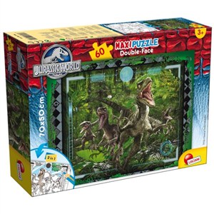 Picture of Puzzle dwustronne Maxi 60 Jurassic World