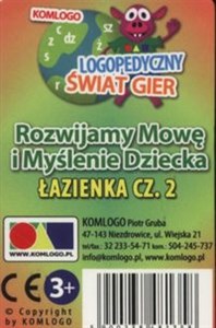 Picture of Karty Rozwijamy mowę i myślenie dziecka Łazienka część 2