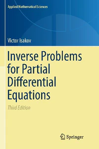 Picture of ISAKOV, V: INVERSE PROBLEMS FOR PARTIAL DIFFERENTIAL EQUATIO