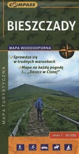 Obrazek Bieszczady mapa turystyczna wodoodporna 1:50 000