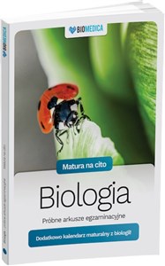 Picture of Matura na cito Biologia próbne arkusze egzaminacyjne Zbiór zadań w formie arkuszy Zbiór zadań