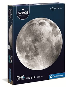 Picture of Puzzle okrągłe 500 Space Collection Księżyc