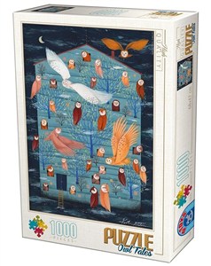 Picture of Puzzle 1000 Andrea Kurti, Sowy w domu