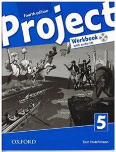 Picture of Project Level 5 Workbook with Audio CD and Online Practice Poziom: False Beginner to Intermediate (A1-mid B1)