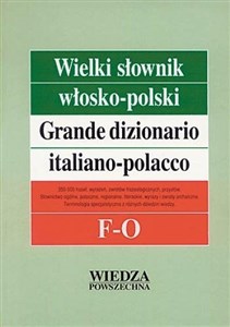 Obrazek Wielki słownik włosko-polski F-O