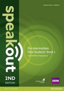 Obrazek Speakout 2nd Edition Pre-intermediate Flexi Student's Book 1 + DVD