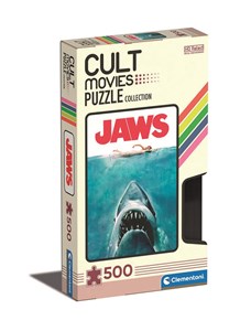 Picture of Puzzle 500 Cult movies Jaws 35111