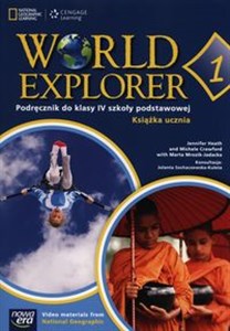 Obrazek World Explorer 1 Podręcznik + Przygotowanie do sprawdzianu szóstoklasisty Szkoła podstawowa
