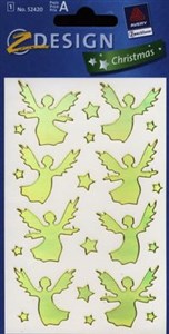 Picture of Naklejki świąteczne Z Design Christmas Anioły złote 52420