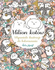 Obrazek Milion kotów Wspaniałe ilustracje do kolorowania
