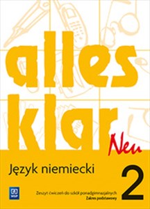 Picture of Alles klar neu 2 Ćwiczenia Zakres podstawowy Szkoła ponadgimnazjalna